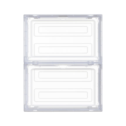 Artiss Shoe Box Rack DIY Set of 2 Stackable Magnetic Door