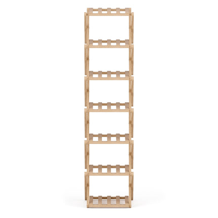 Artiss 7 Tier Bamboo Foldable Shoe Rack Organizer Entryway