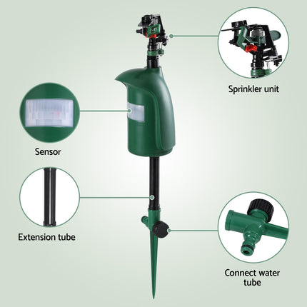 Gardeon Snake Repeller Outdoor Water Sprinkler Animal Deterrent