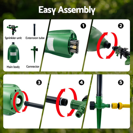 Gardeon Snake Repeller Outdoor Water Sprinkler Animal Deterrent