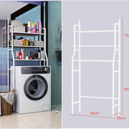 CARLA HOME 3-Tier Over Washing Machine Storage Rack for Laundry Room or Kitchen