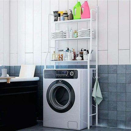 CARLA HOME 3-Tier Over Washing Machine Storage Rack for Laundry Room or Kitchen