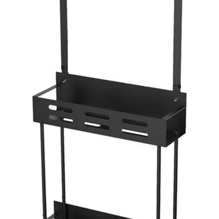 CARLA HOME Over the Door 2-tier Shower Caddy Organizer Shelf with Hooks for Bathroom