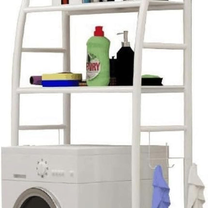 CARLA HOME 3-Tier Over Washing Machine Storage Rack for Laundry Room Space Saving, Towels, Detergent & Bathroom Essentials