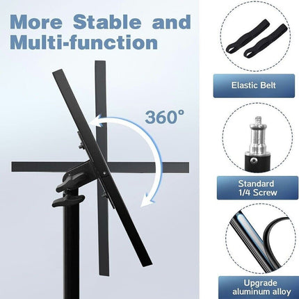 Adjustable Tripod Stand for Projector & Laptop 22-55 Portable