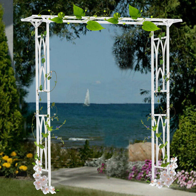 Stereoscopic Metal Garden Arch Arbor Wedding Pergola Trellis