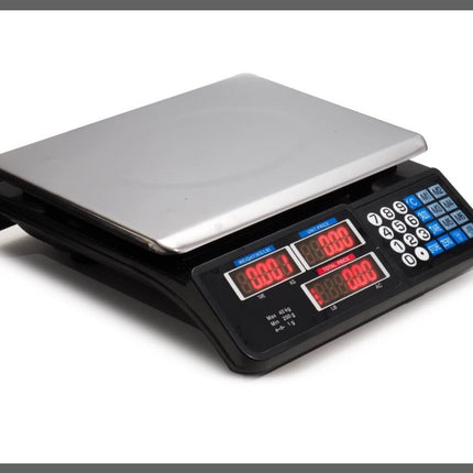 Digital Kitchen Scale 40kg 1g Increment Electronic Black