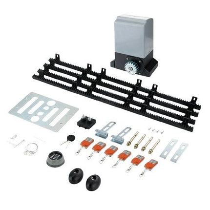 Electric Sliding Gate Opener 550W 0.74HP 4m Kit 2000KG w/ Remote & APP