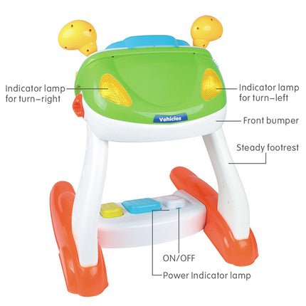Baby Sensory Play Interactive Driving  Simulation with Music and Light