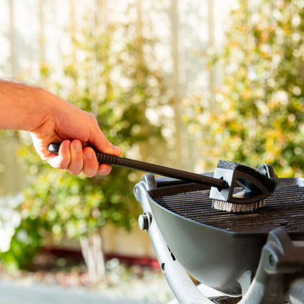 Stainless Steel BBQ Brush and Scraper Blade