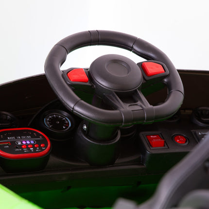 Porsche-inspired Design Ride-on (Green) Electric Car with Parental Remote Control