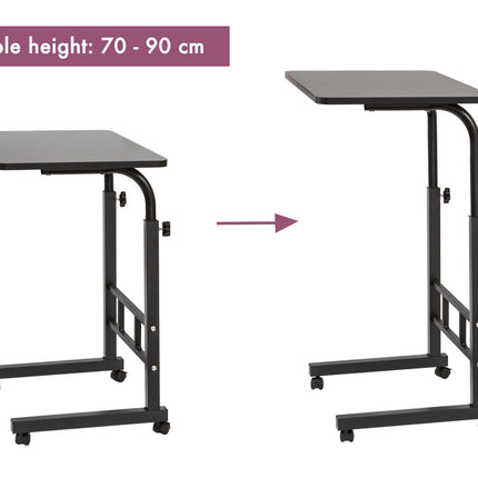 Portable Laptop Desk with Adjustable Height