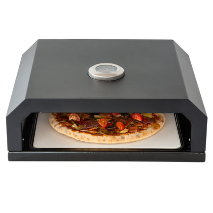 Pizza Oven Box with Built-in Thermometer