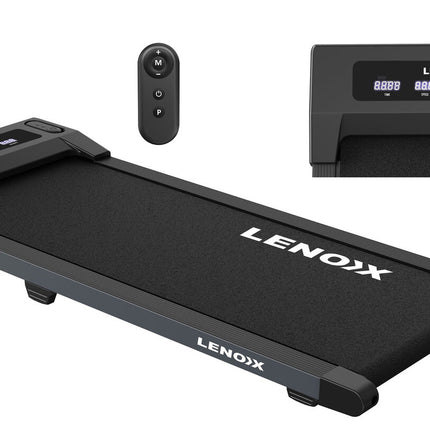 1.5 HP 52cm Electric Walking Pad Treadmill with Remote Control and Display Screen