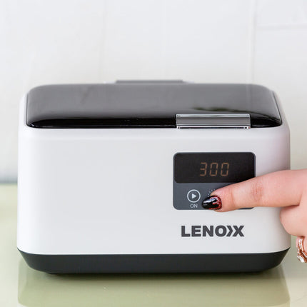 50W Ultrasonic Jewellery Cleaner, 4800HZ w/ 600ml Tank and LED Display