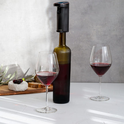 Instant Wine Aerator & Dispenser with Adjustable Bottle Fit