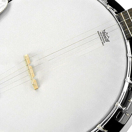 Karrera 5 String Resonator Banjo - Black