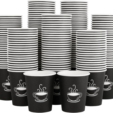 1000x Extra Large Disposable Coffee Cups 12oz Strong Takeaway Paper Take Away Bulk