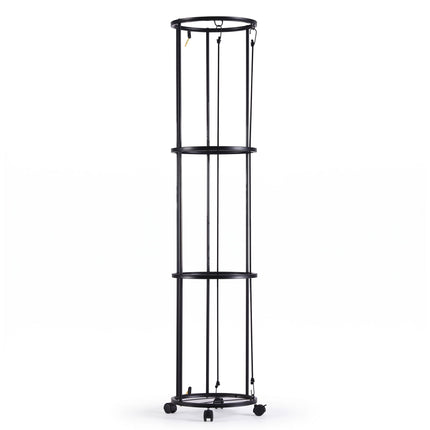 Everfit Vertical Ball Storage Rack with Wheels Sports Equipment Organiser