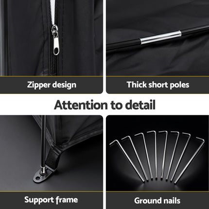 Giantz Bike Storage Tent Waterproof Outdoor UV Protection Shelter w/ Large Space