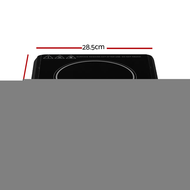 Devanti Induction Cooktop 30cm Portable Cooker