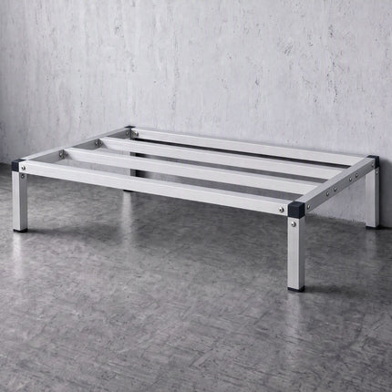 Giantz 91x51cm Aluminum Dunnage Rack Heavy Duty Kitchen Storage Platform