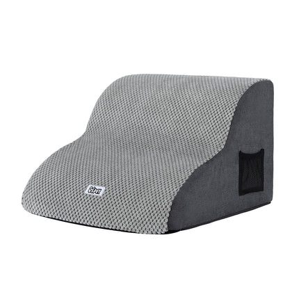 i.Pet Dog Ramp 2 Steps For Small Dogs Bed Sofa Car Foam Non-Slip Pet Cat Stairs
