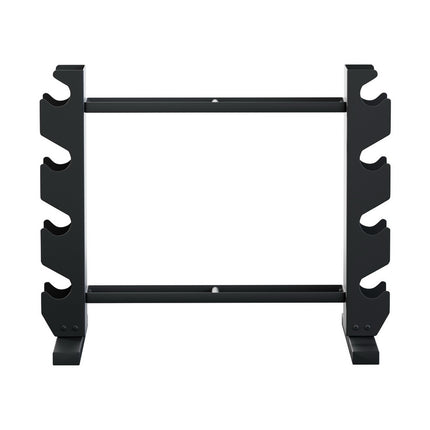 Everfit Dumbbells Rack Dumbbell Kettlebell Stand Home Gym Storage 200kg Capacity