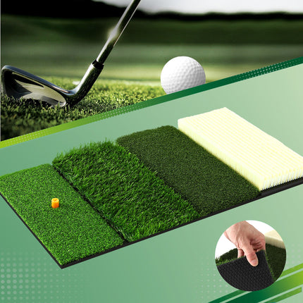 Everfit Golf Hitting Mat Practice Turf 4 in 1 Foldable Training Aid Backyard