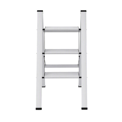 Giantz 3 Step Ladder Multi-Purpose Folding Aluminium Light Weight Platform