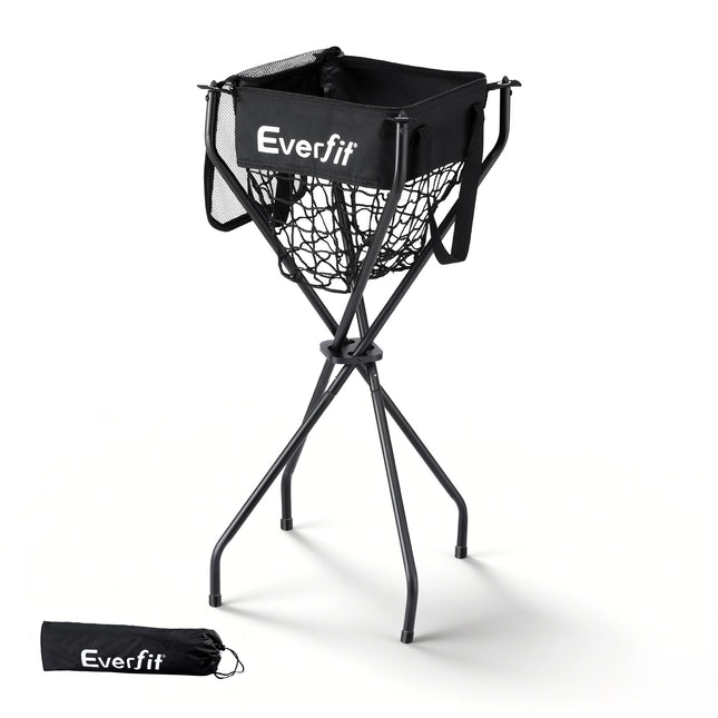 Everfit Portable Ball Cart Foldable Pickleball Tennis Baseball Softball