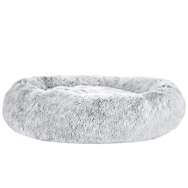 i.Pet Pet Bed Dog Cat 110cm Calming Extra Large Soft Plush Light Charcoal