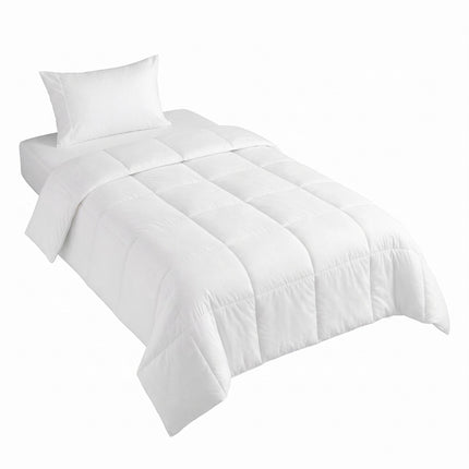 Giselle Bedding Single Quilt, 200GSM Summer Duck Down Feather Doona Insert