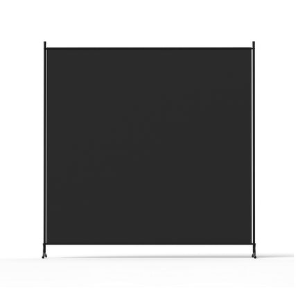 Artiss Room Divider Screen 175x180cm Fabric Black