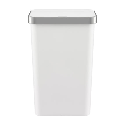 Devanti 50L Motion Sensor Trash Bin Automatic Kitchen Waste Dustbin White