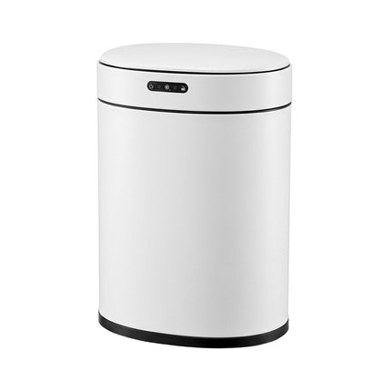 Devanti 20L Automatic Sensor Bin Touchless Rubbish Waste Bin White Kitchen