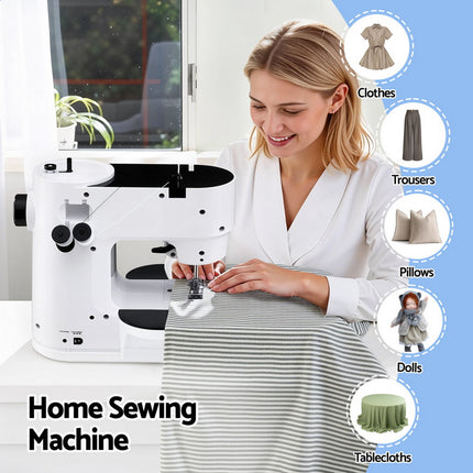 Devanti 39 Stitches Mini Sewing Machine Portable Sewing Machine Kit