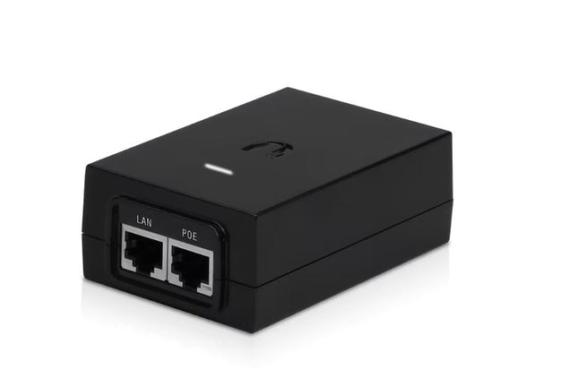 UBIQUITI POE Injector, 24VDC, 24W Features earth grounding/ESD p