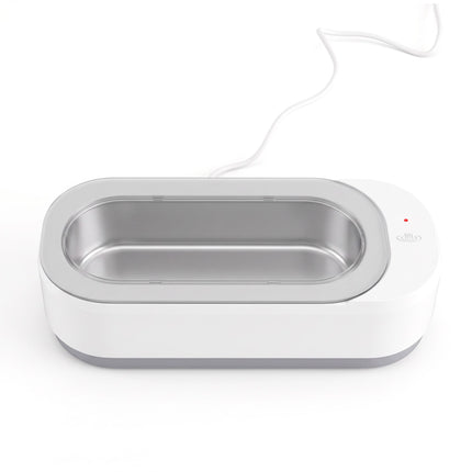 Devanti Ultrasonic Jewellery Cleaner 46kHz 400ml Cleaning Machine with Stainless Steel Tank White