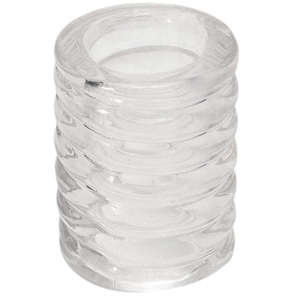 Titanmen Cock Cage Black - Clear