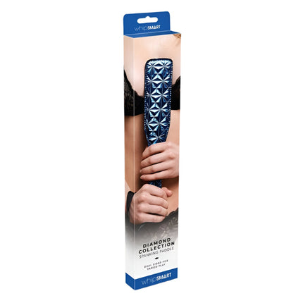 Whip Smart Diamond Textured Paddle Sparkle Sensation Sweet Control - Black