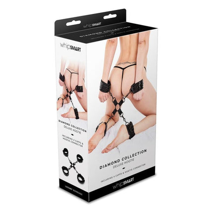 Whip Smart Diamond Hogtie Restraint Set - Blue