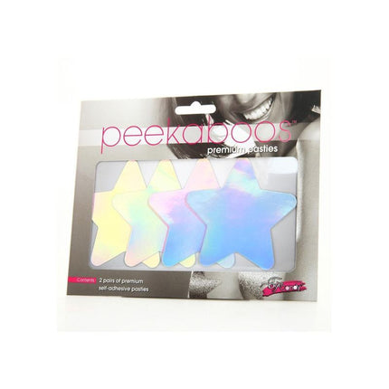 Peekaboo Pasties Iridescent Stars