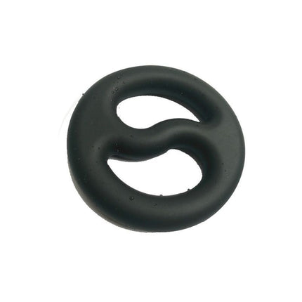 Brutus Yin Yang Silicone Cock And Ball Duo Ring