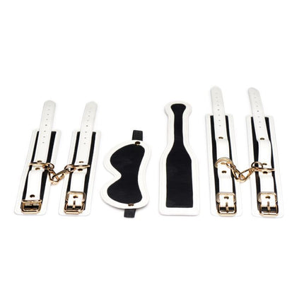 Master Series Kink In The Dark Glowing Bondage Set Fluro Green