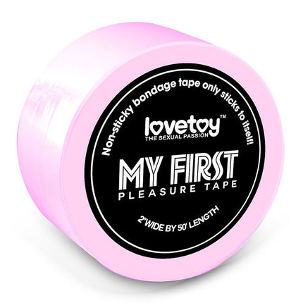 My First Non Sticky Bondage Tape - Pink