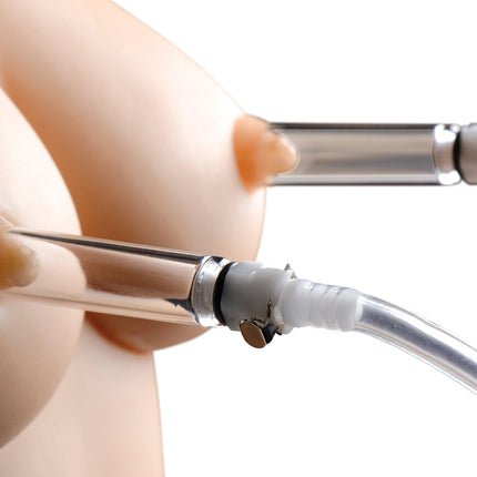 Size Matters Nipple Pumping System With Dual Cylinders