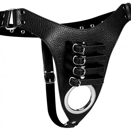 Strict Male Chastity Harness
