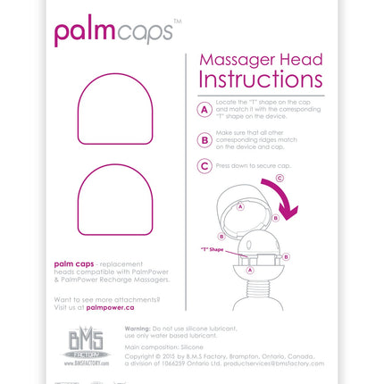 Palmpower Palmcaps (For Use With Palmpower)