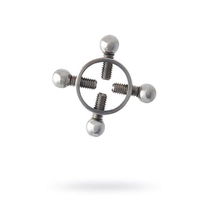 Metal 2 X Silver Nipple Clamps